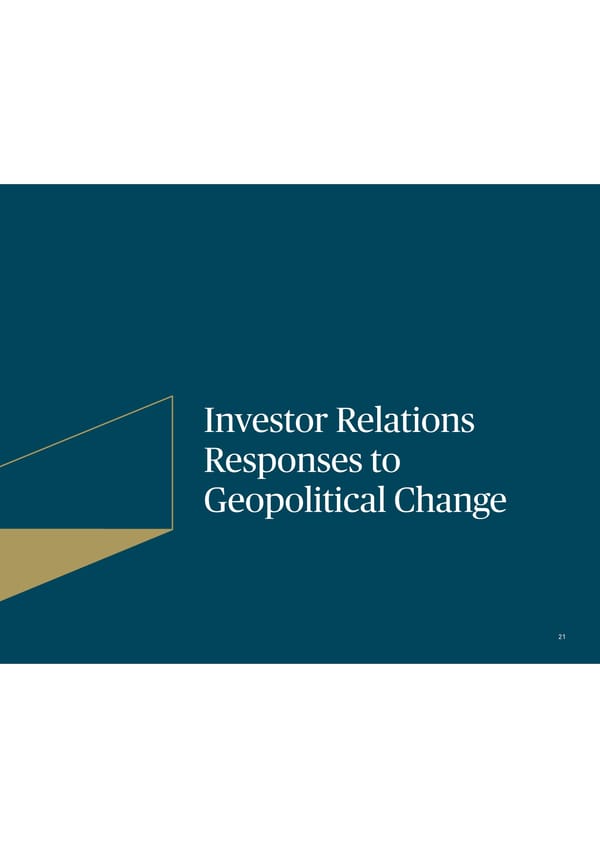 Global Trends in Investor Relations - Page 23