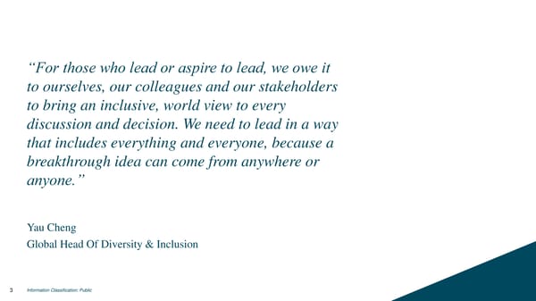 Diversity & Inclusion Strategy 2020 - Page 3